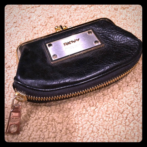 dkny coin purse